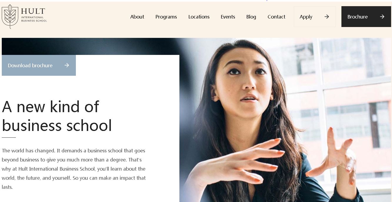 霍特商大学剑桥Hult International Business School