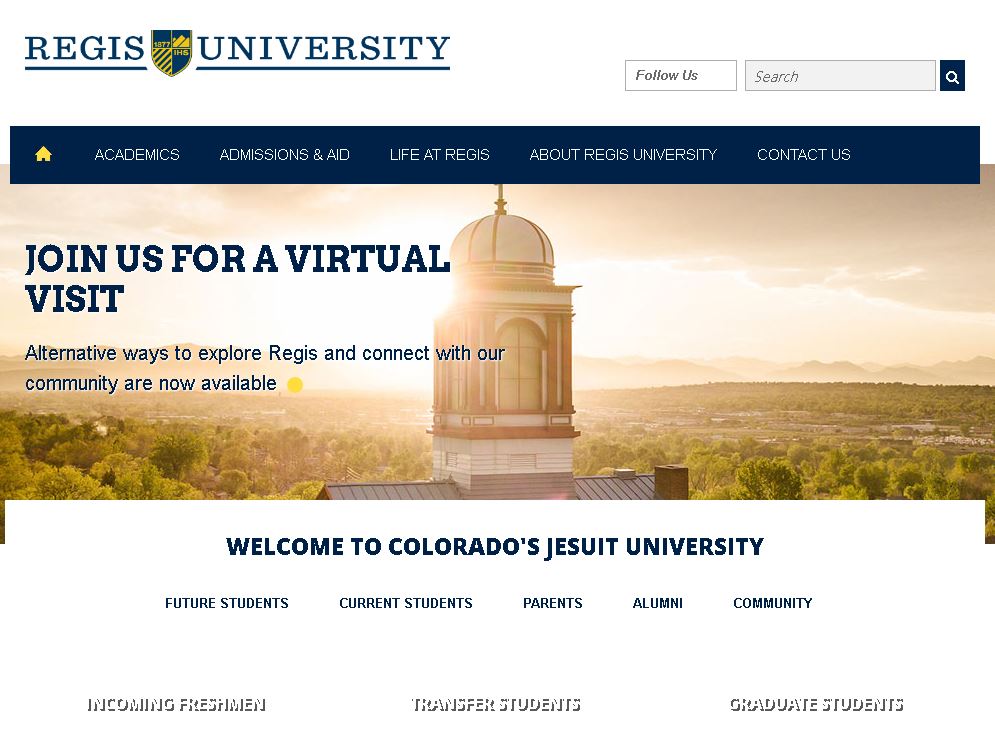 瑞吉斯大学丹佛Regis University Denver